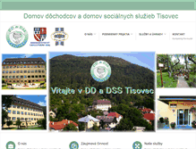 Tablet Screenshot of ddadsstisovec.sk